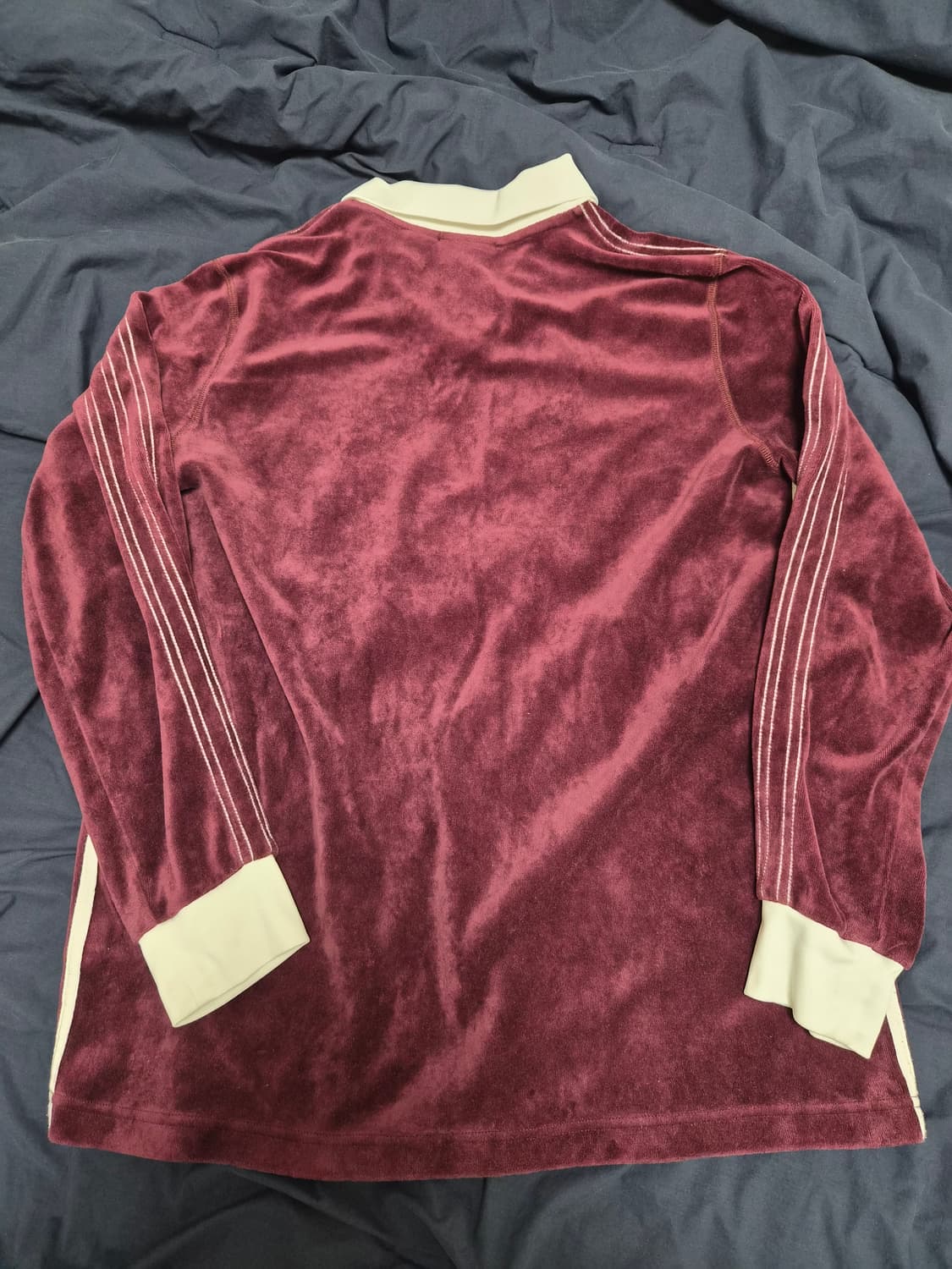 아디다스 알렉산더왕 벨루어 긴팔 폴로 M사이즈 상품이미지7