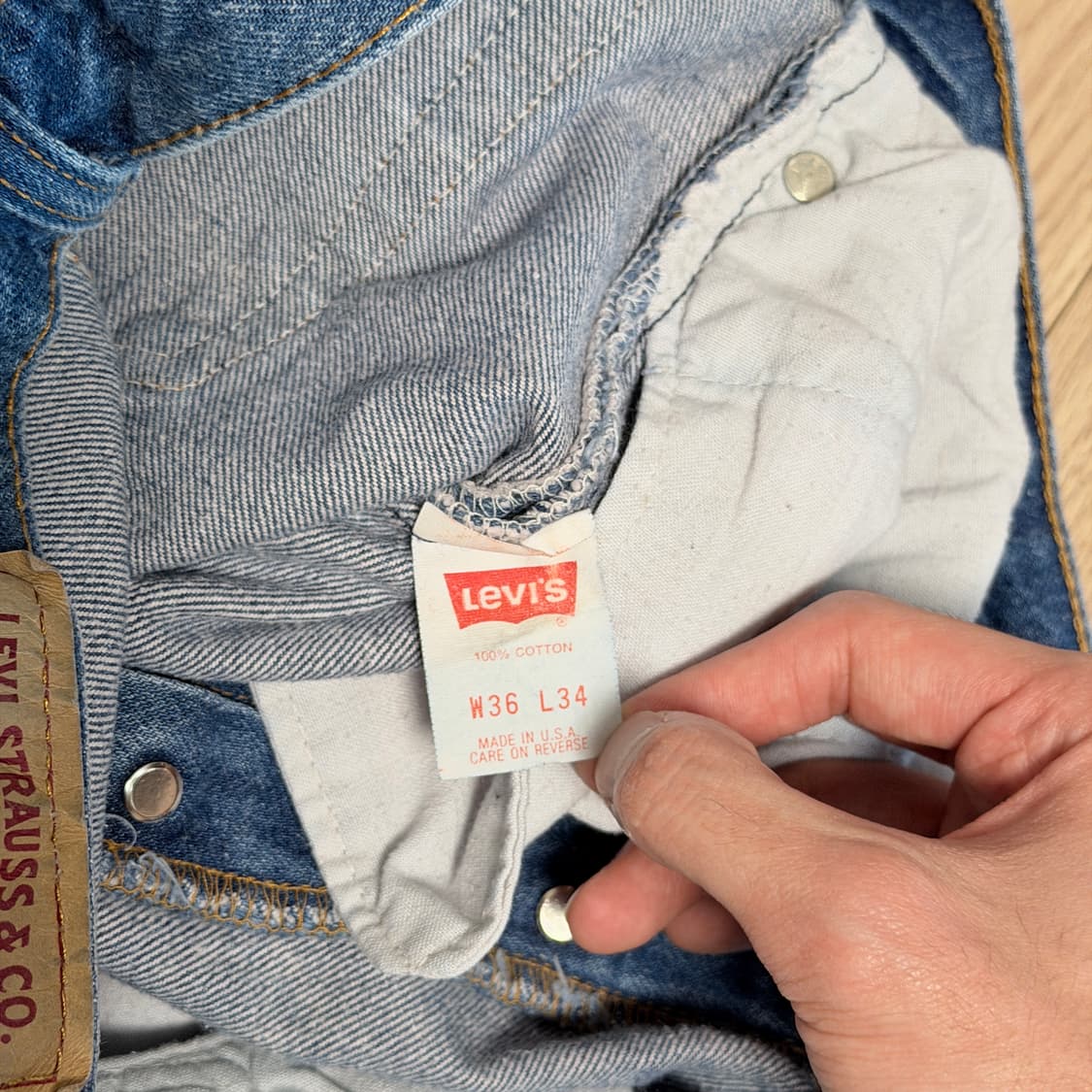 [33] 90s 리바이스 501 00501-0115 상품이미지4