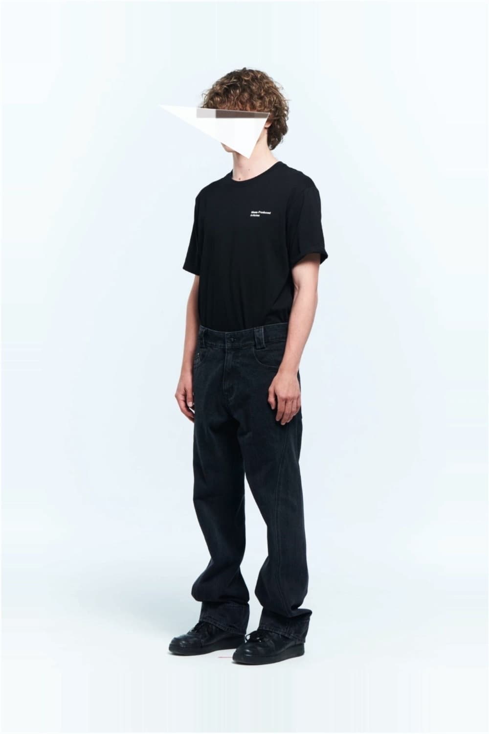 [M] MPa DRIFT DENIM PANTS Black 상품이미지1