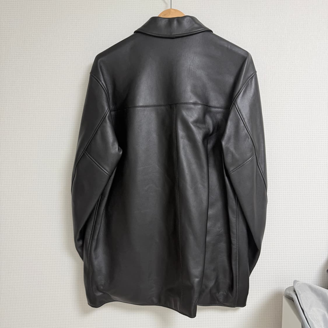 와코마리아 레더 카코트 상품이미지2