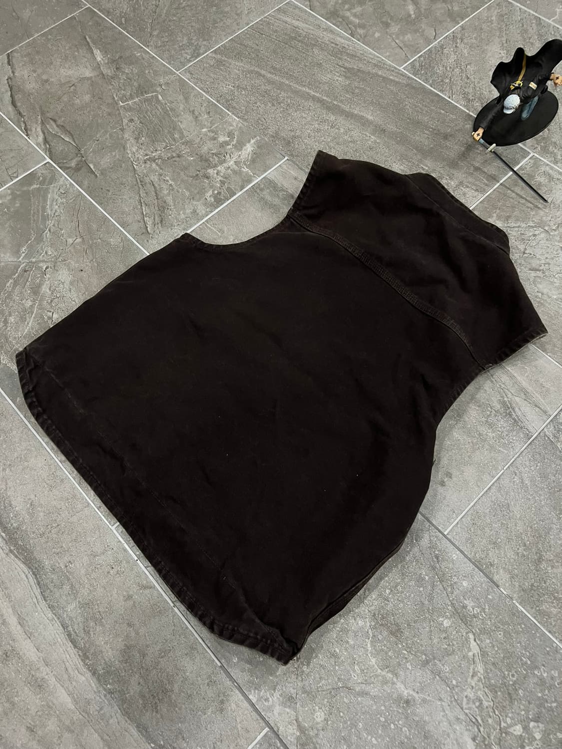 (L)칼하트 셰르파 넥 조끼베스트 V33 DKB 다크브라운 상품이미지8