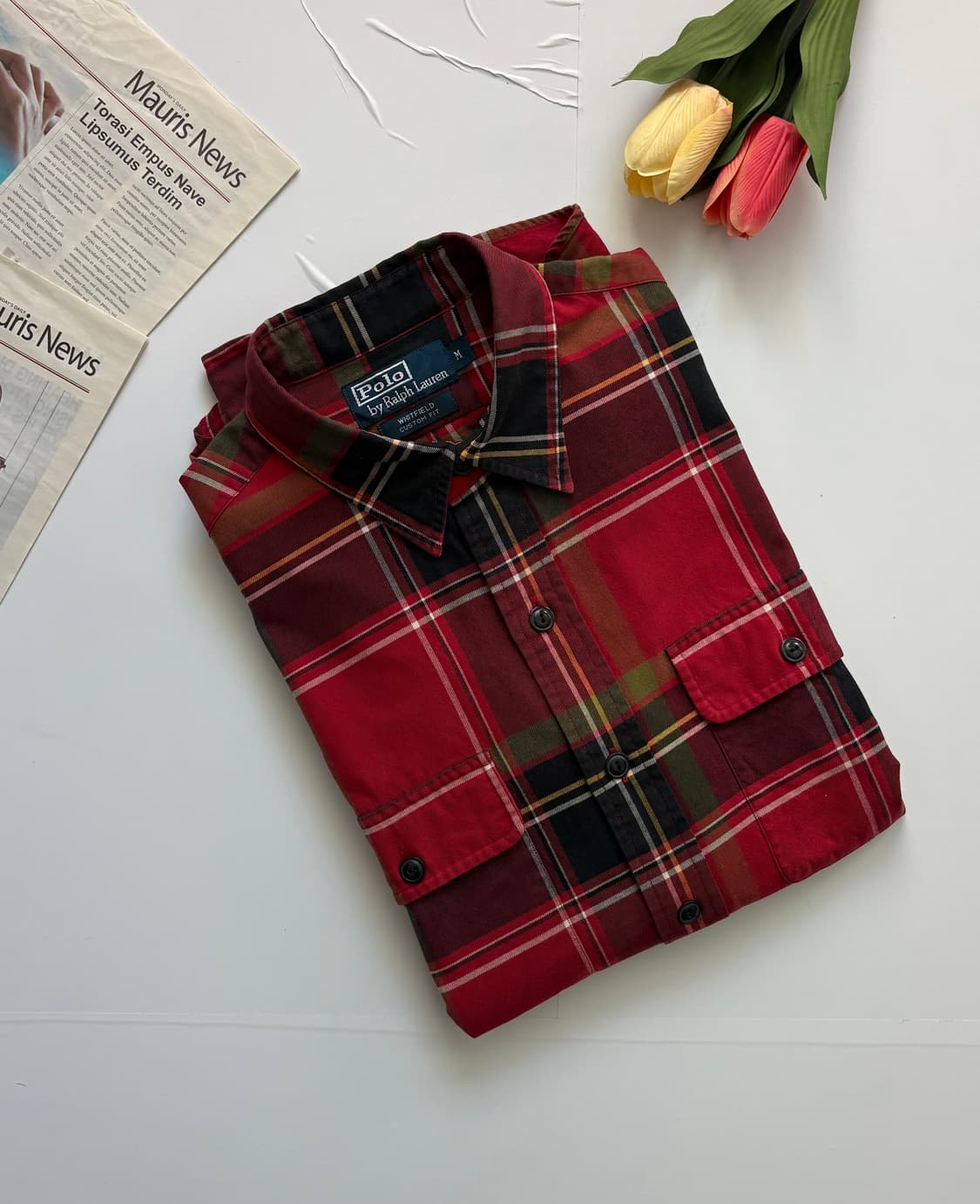 Polo 폴로랄프로렌 엘보 패치 웨스턴 셔츠 상품이미지6