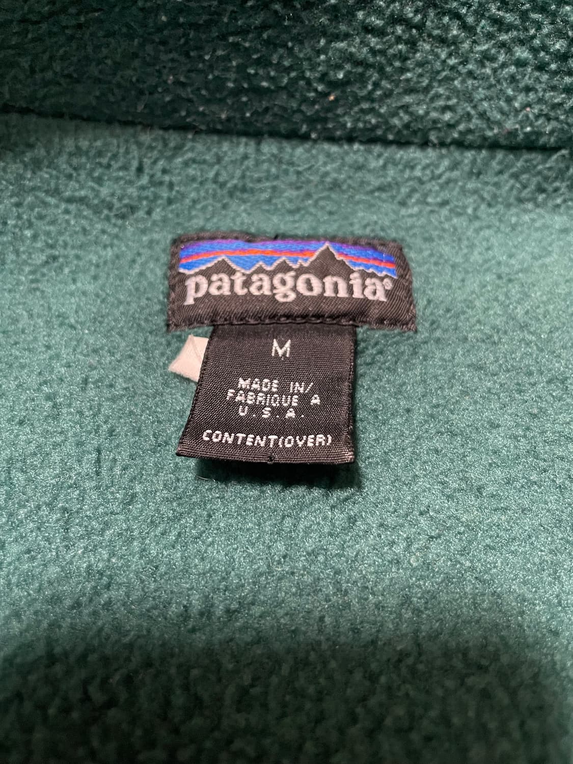90s USA 빈티지 파타고니아 쉘드 신칠라 봄버 자켓 상품이미지2