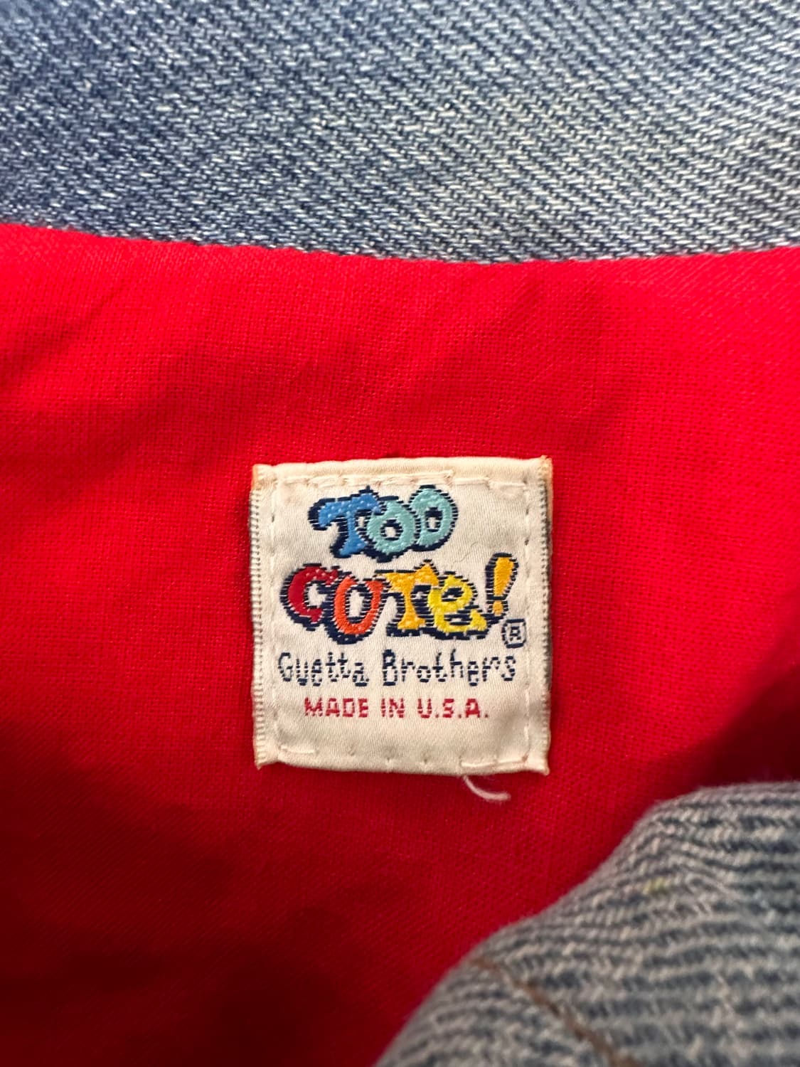 90s too cute 베티붑 데님 자켓 상품이미지7