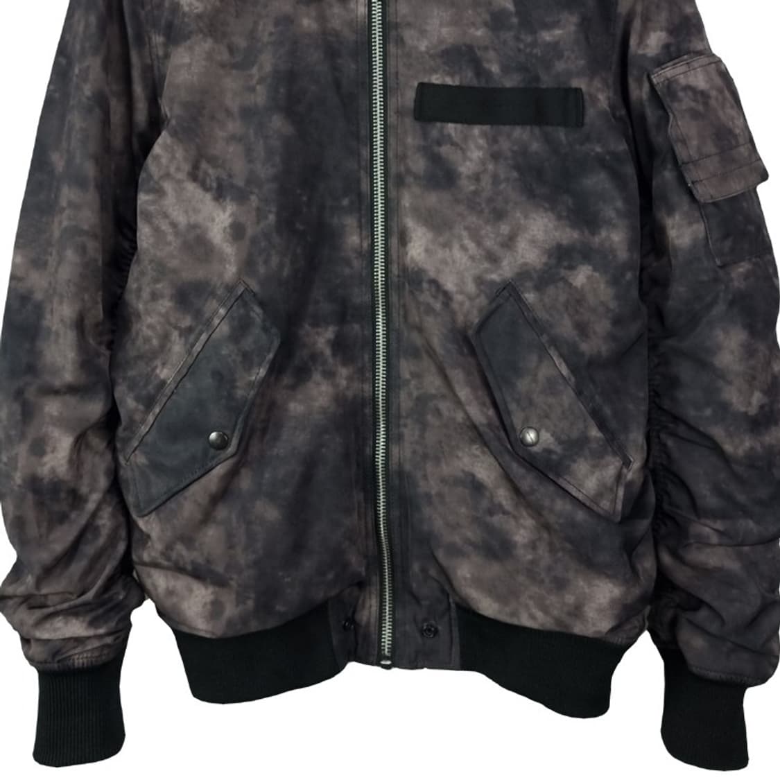 [디젤] 디지털 카모 패턴 MA-1 블루종 봄버 자켓 P01525 상품이미지5