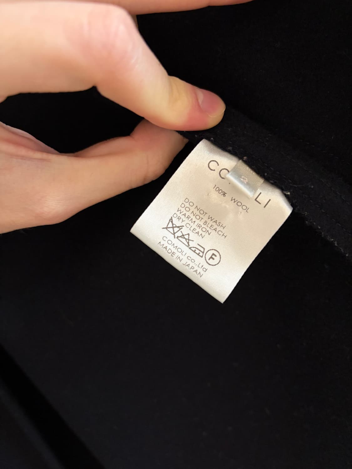 COMOLI 울 자켓 상품이미지4