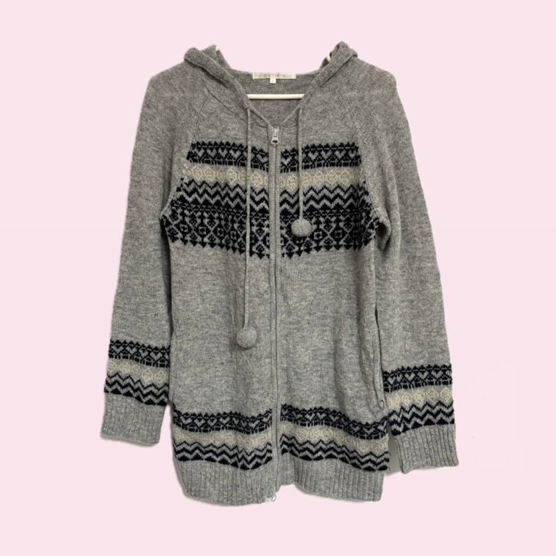 [enraciné] 앙라시네 모리걸 니트 집업  상품이미지1