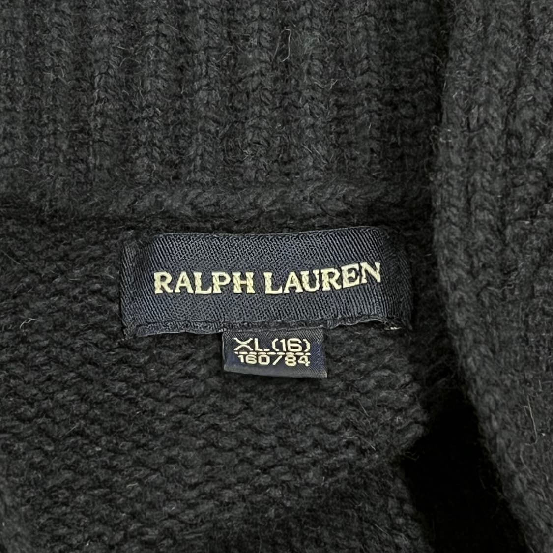 [정품/XL] 폴로 랄프로렌 네이비 엘보우패치 가디건 b8 상품이미지5