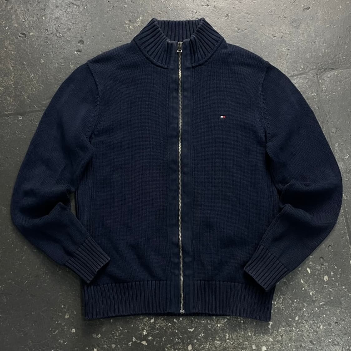 100 타미힐피거 니트집업  상품이미지1