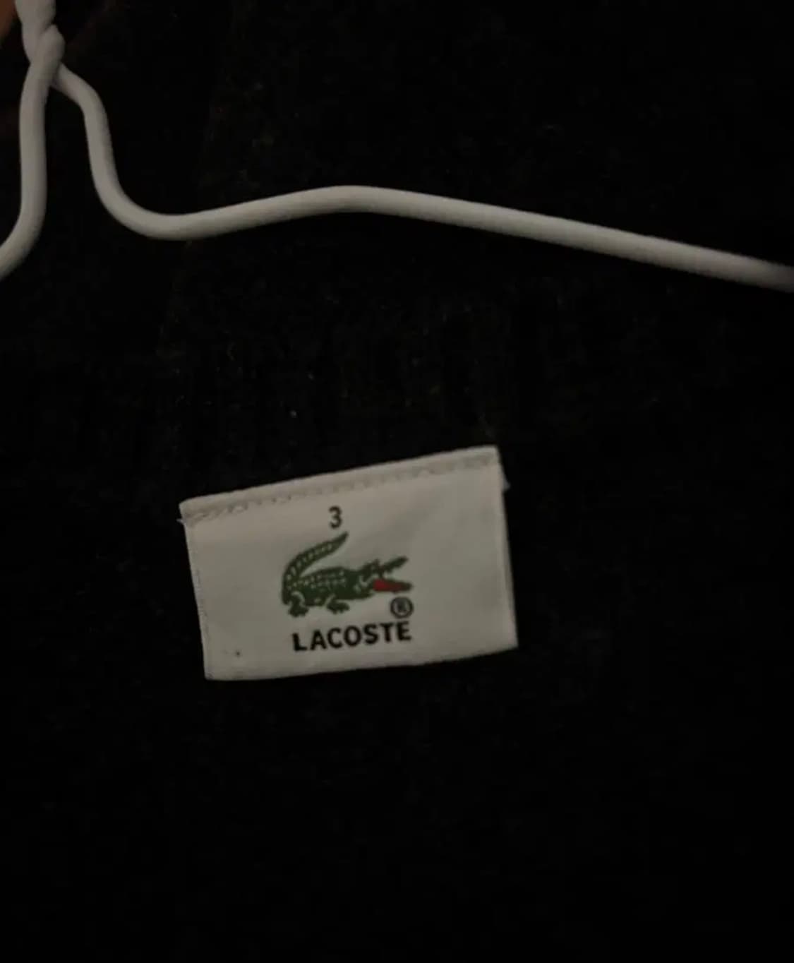 라코스테 빈티지 니트 조끼 상품이미지4