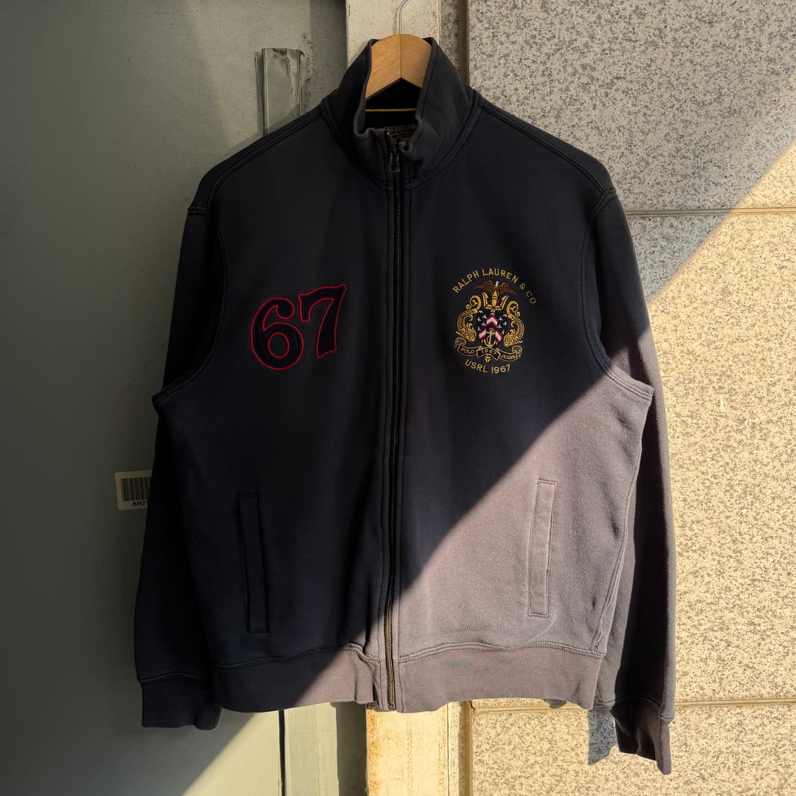 폴로 진스 USRL 로고 집업 자켓 상품이미지2