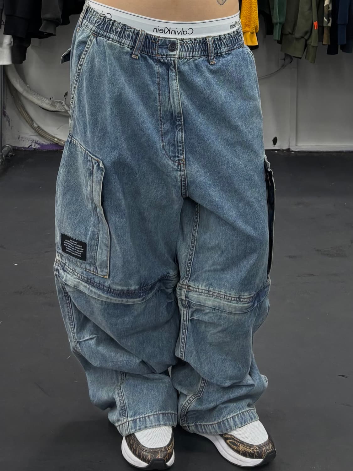 GU x 언더커버 컨버터블 데님 카고팬츠 상품이미지2