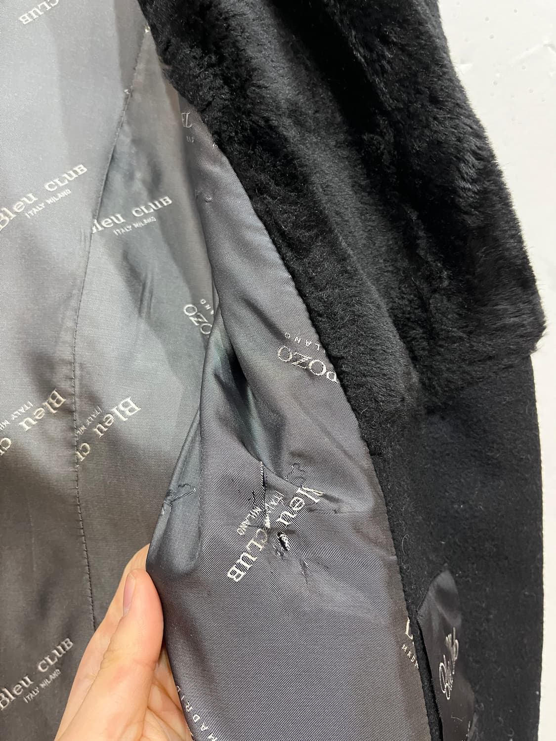 Made in ITALY 캐시미어100% 코트 우먼즈 상품이미지8