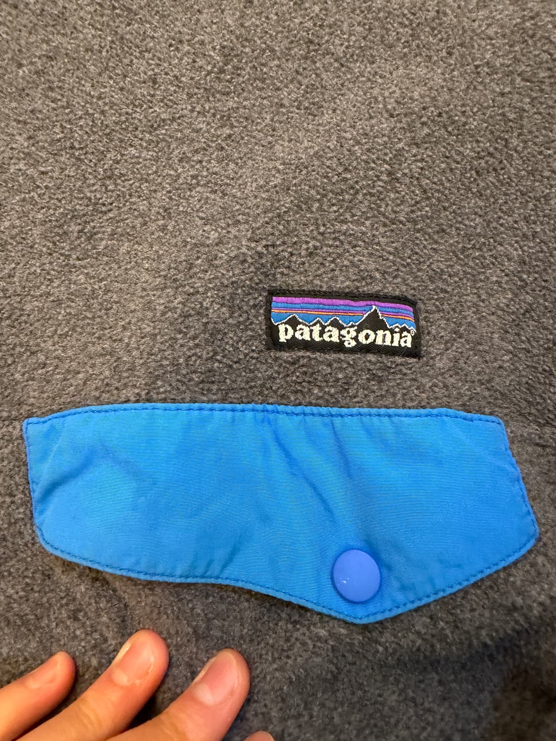 파타고니아 2010 신칠라 차콜 블루 배색(Men,S) 상품이미지6