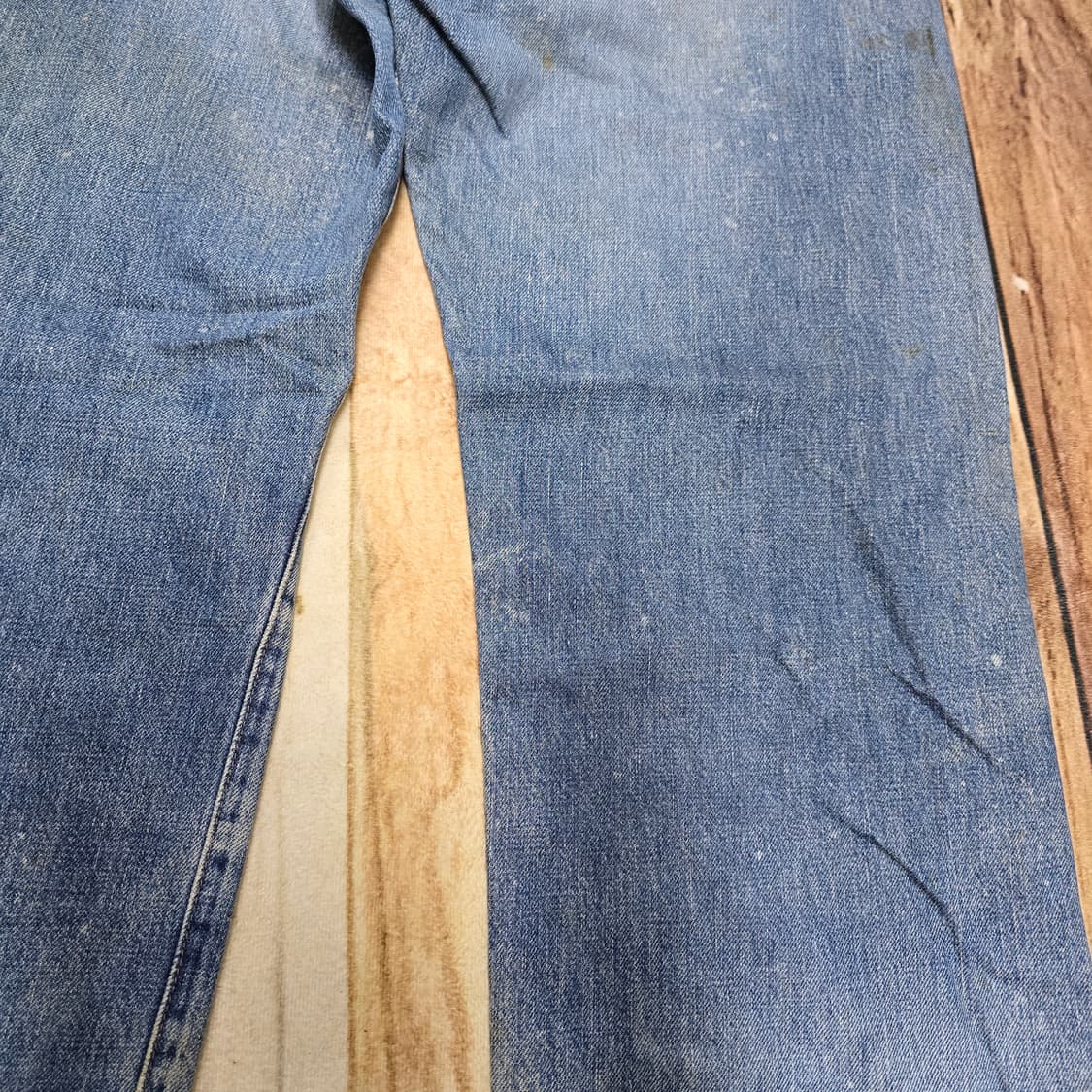 Vintage 90s Japan 리바이스 504z 빅E 셀비지 데님 33 상품이미지7