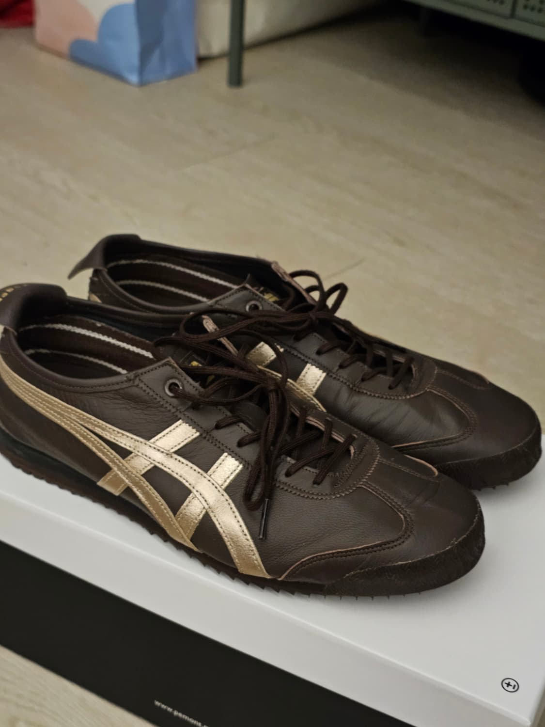 오니츠카타이거 Mexico 66 sd brown/champagne 270 상품이미지5