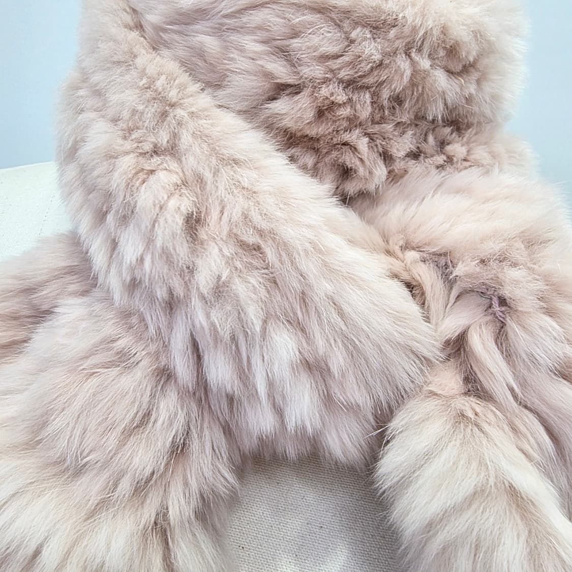  연핑크 래빗 머플러 상품이미지4