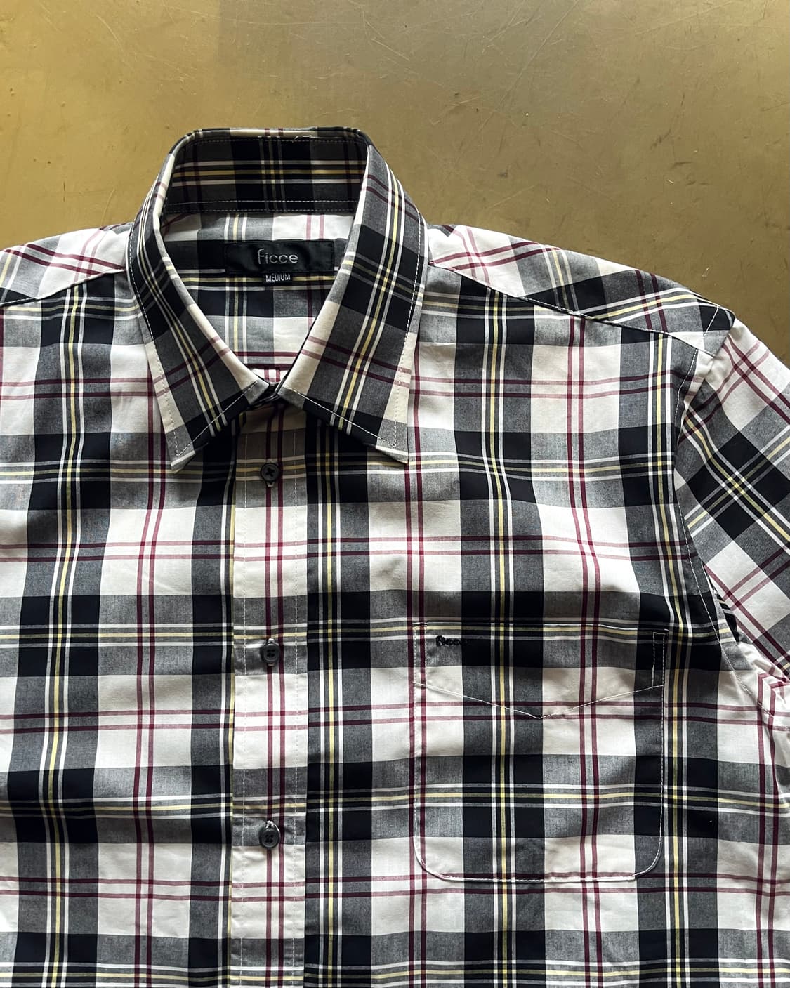 90s Konishi Yoshiyuki 1/2 Check Shirt 상품이미지5
