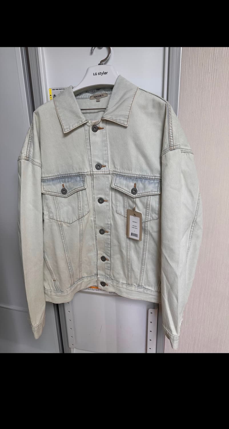 이지 시즌 5 데님 자켓 faded indigo 상품이미지1