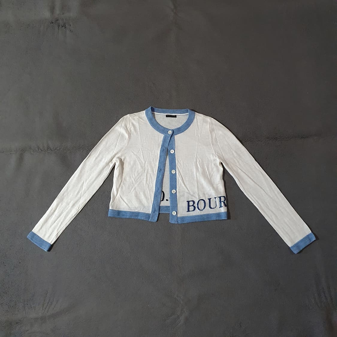 시슬리 비즈 린넨 가디건 OS 상품이미지1