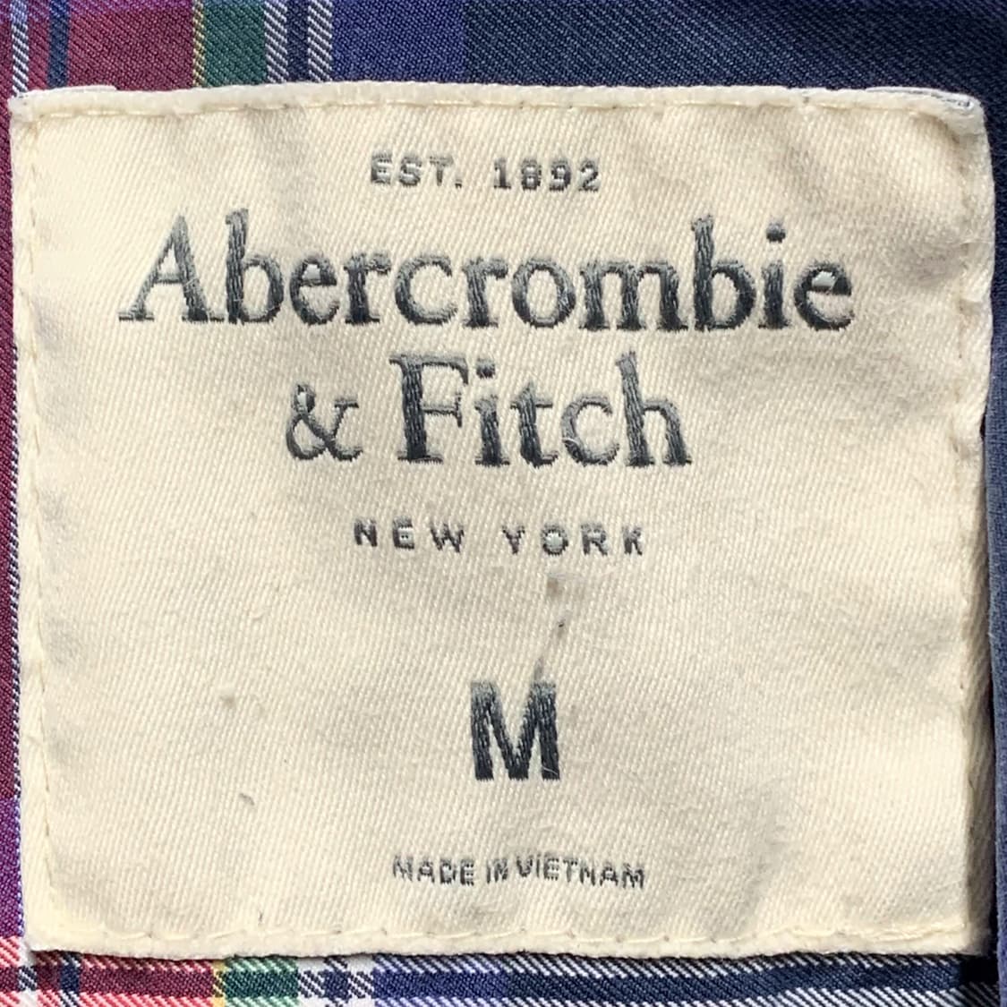 [M] 아베크롬비 타탄체크 코튼셔츠 상품이미지4