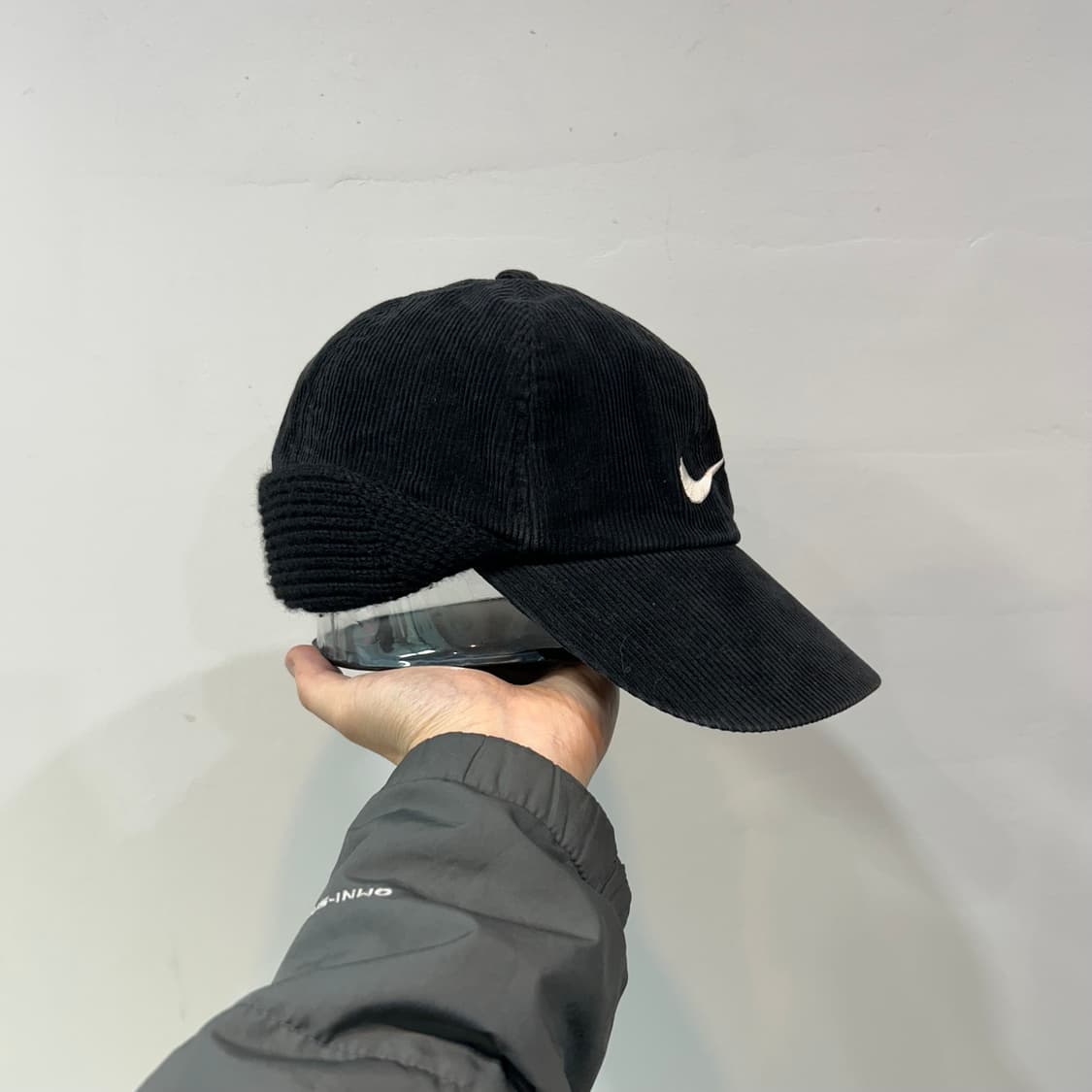 00s 나이키 코듀로이 이어플랩 볼캡 상품이미지5