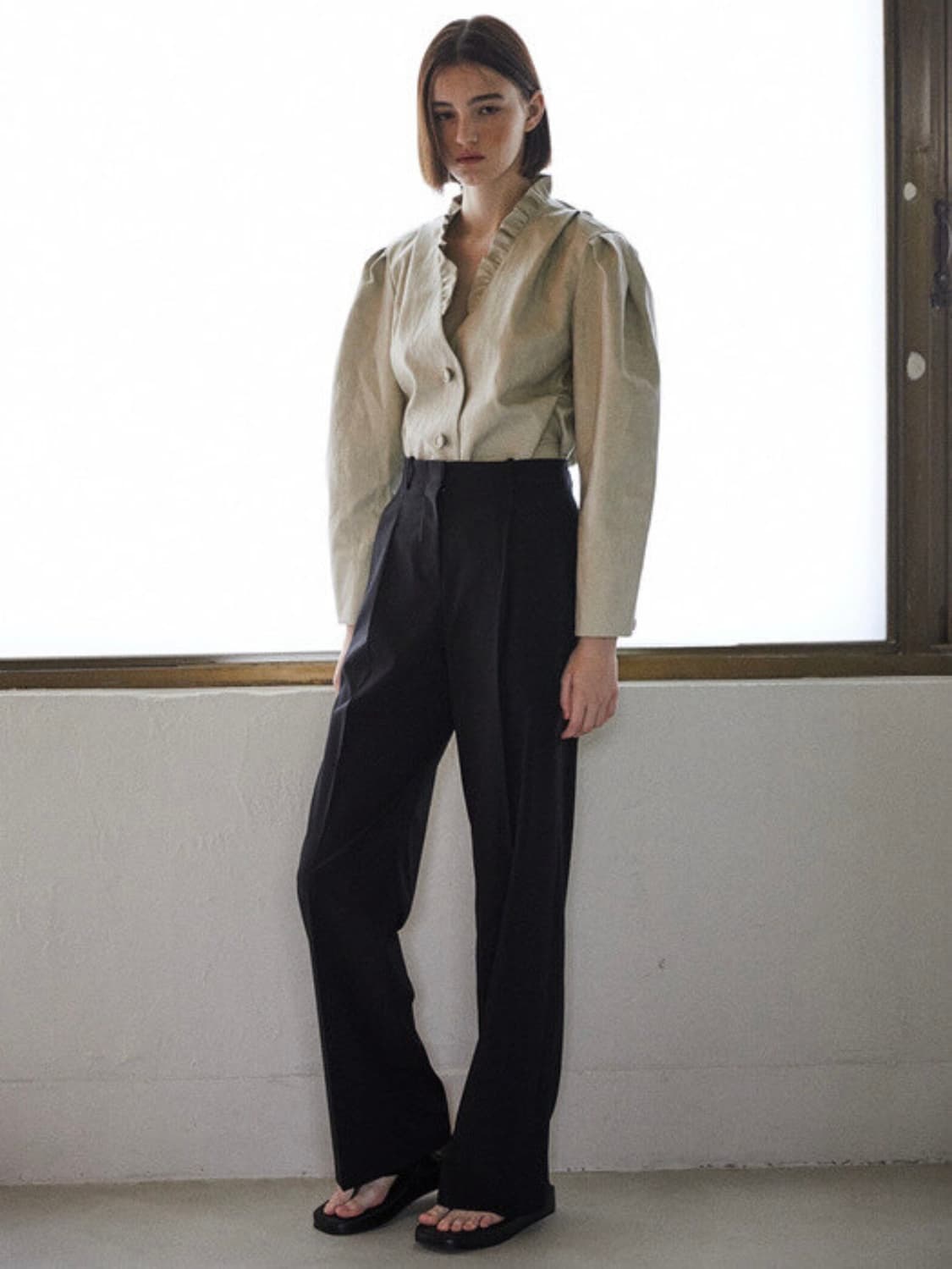 택O) [xs] 유어네임히얼 예슬이 21-04 WINTER 슬랙스 상품이미지1