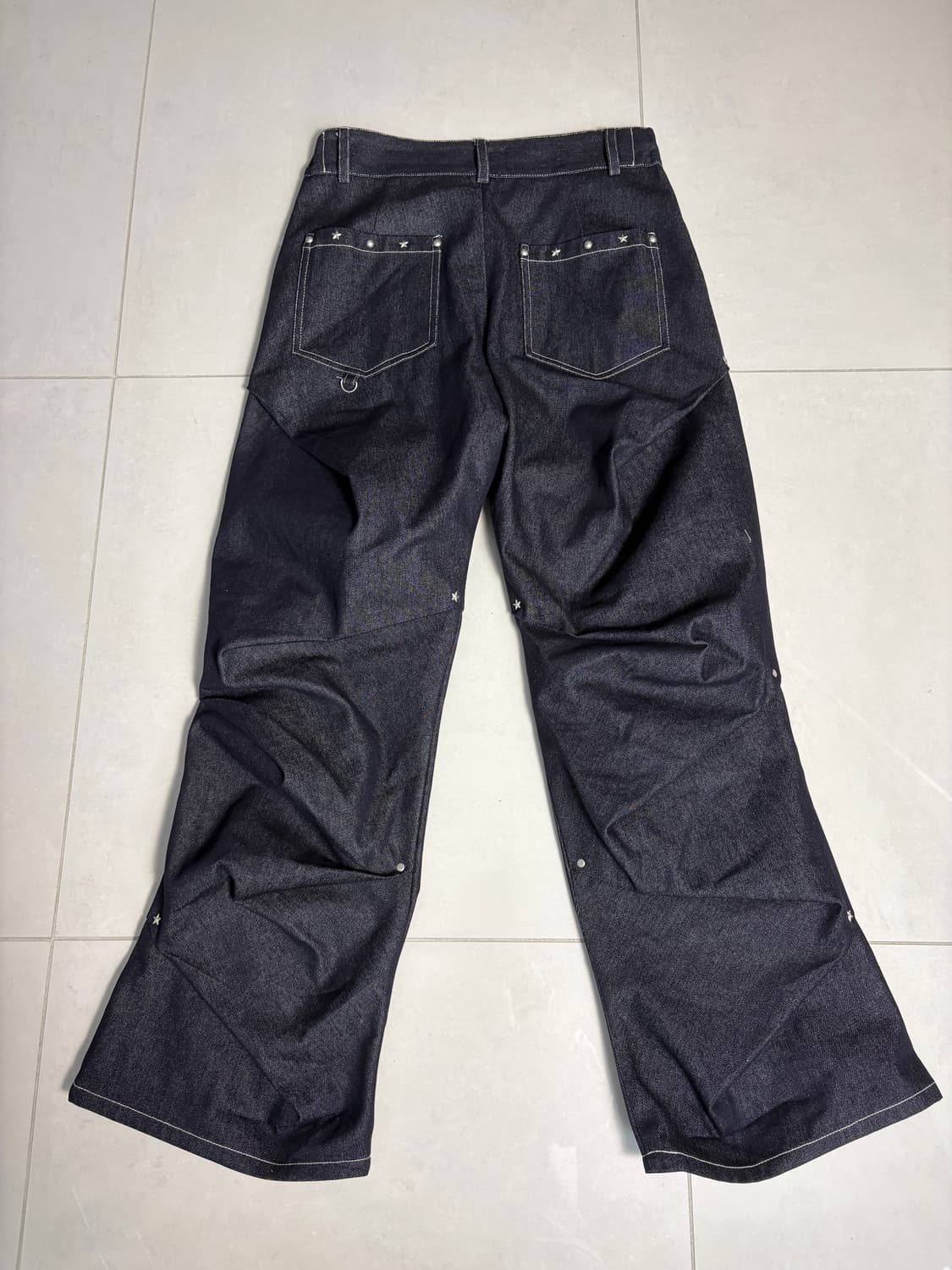 AAO viedit starry stud random tuck pants 상품이미지6