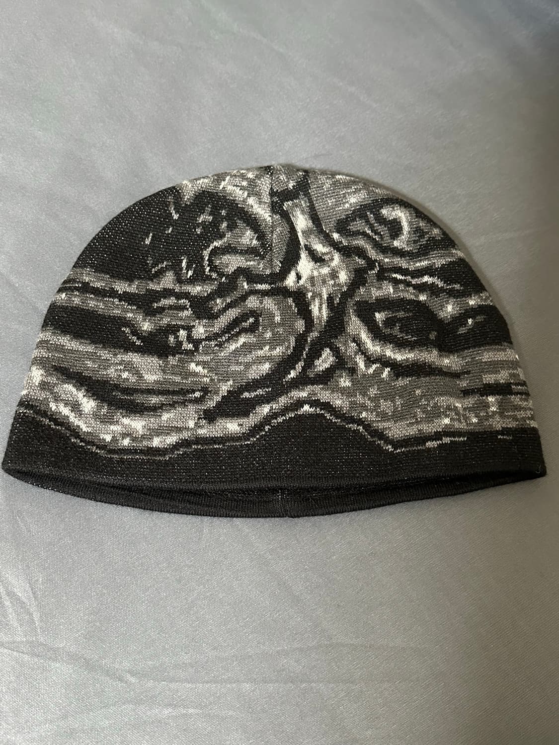 코스트퍼킬로 그래픽 자카드 비니 블랙 상품이미지2