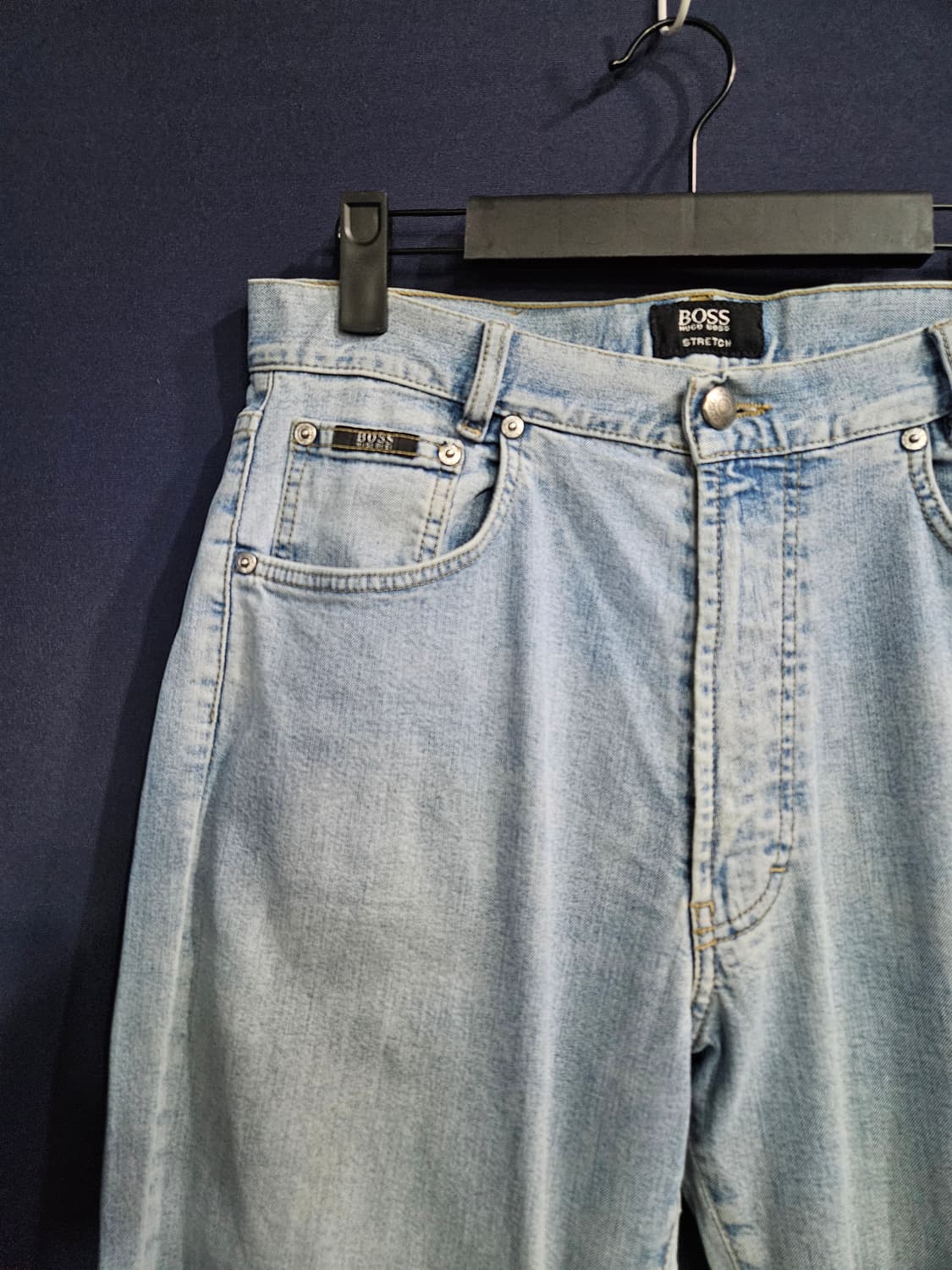 휴고보스 라이트블루 남성 허리 30 데님팬츠  상품이미지4