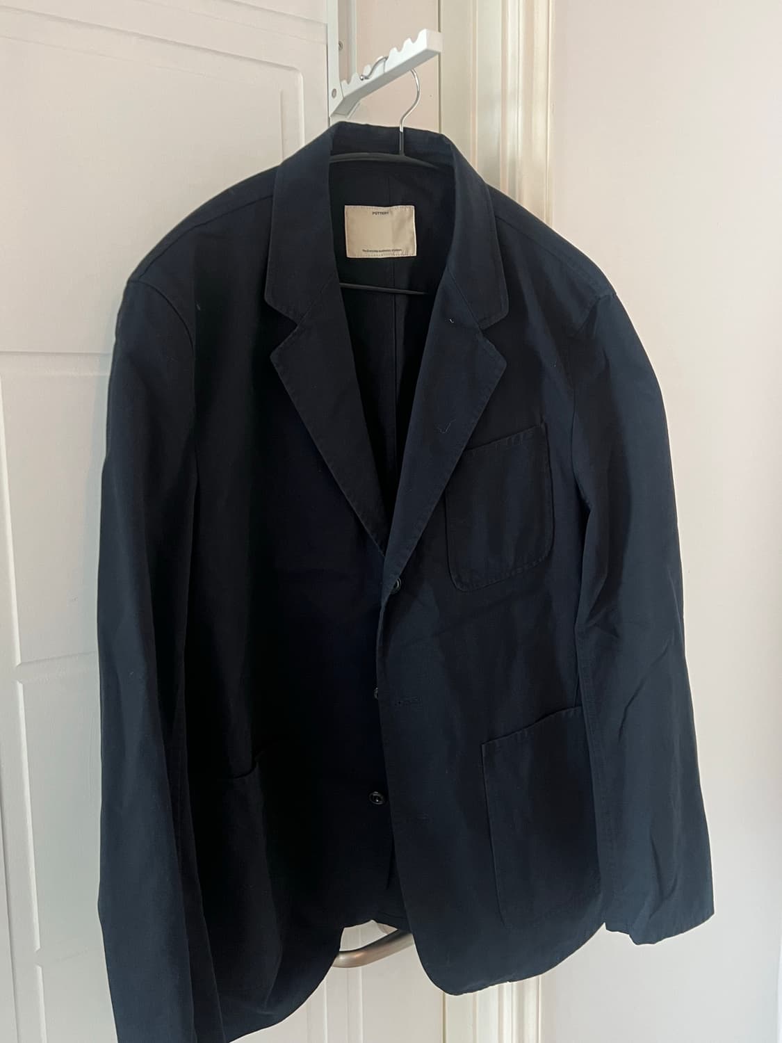 포터리 워시드 스포츠 자켓(다크네이비, 4) 상품이미지2