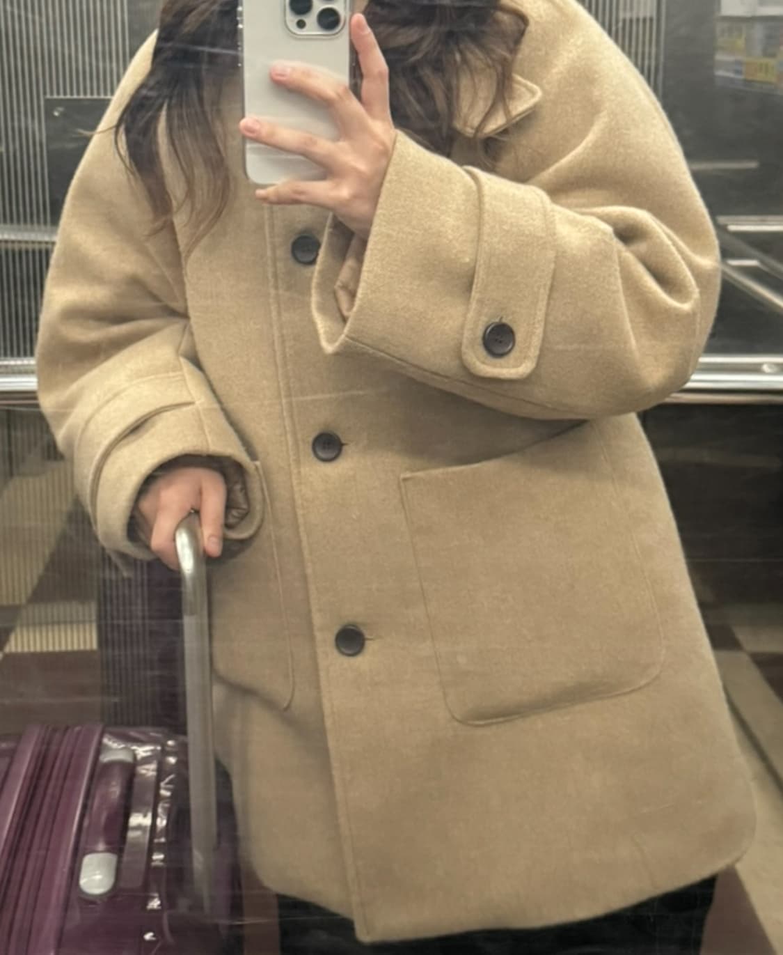 베이지 코트 상품이미지3