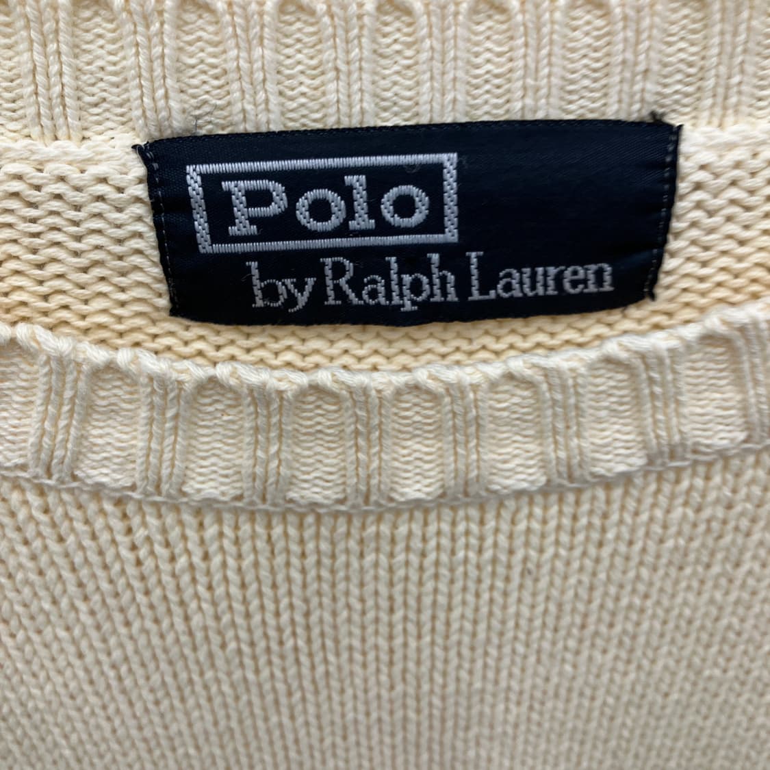 폴로 랄프로렌 코튼 라운드넥 니트 스웨터 상품이미지3
