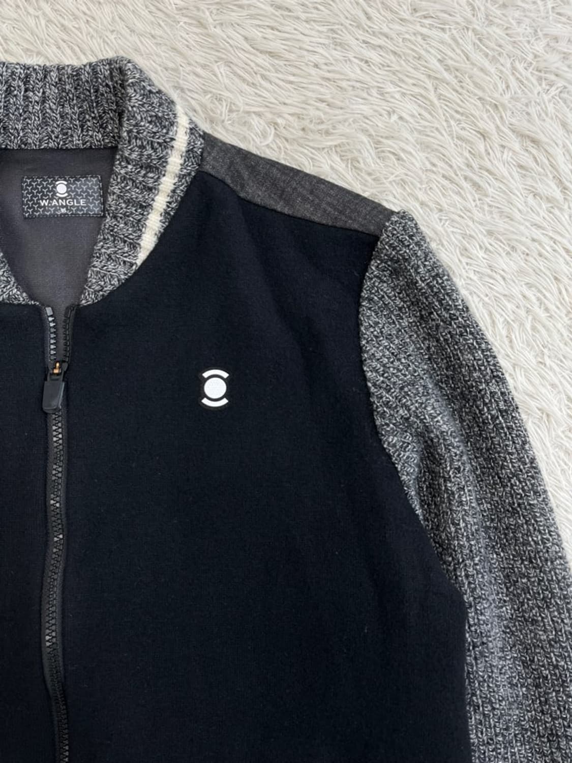 와이드앵글 울 니트 방풍 자켓/#243 상품이미지2