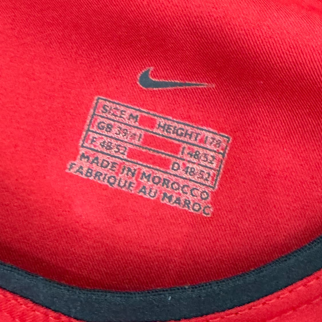 M 나이키 맨체스터 유나이티드 02시즌 보다폰 유니폼 상품이미지6