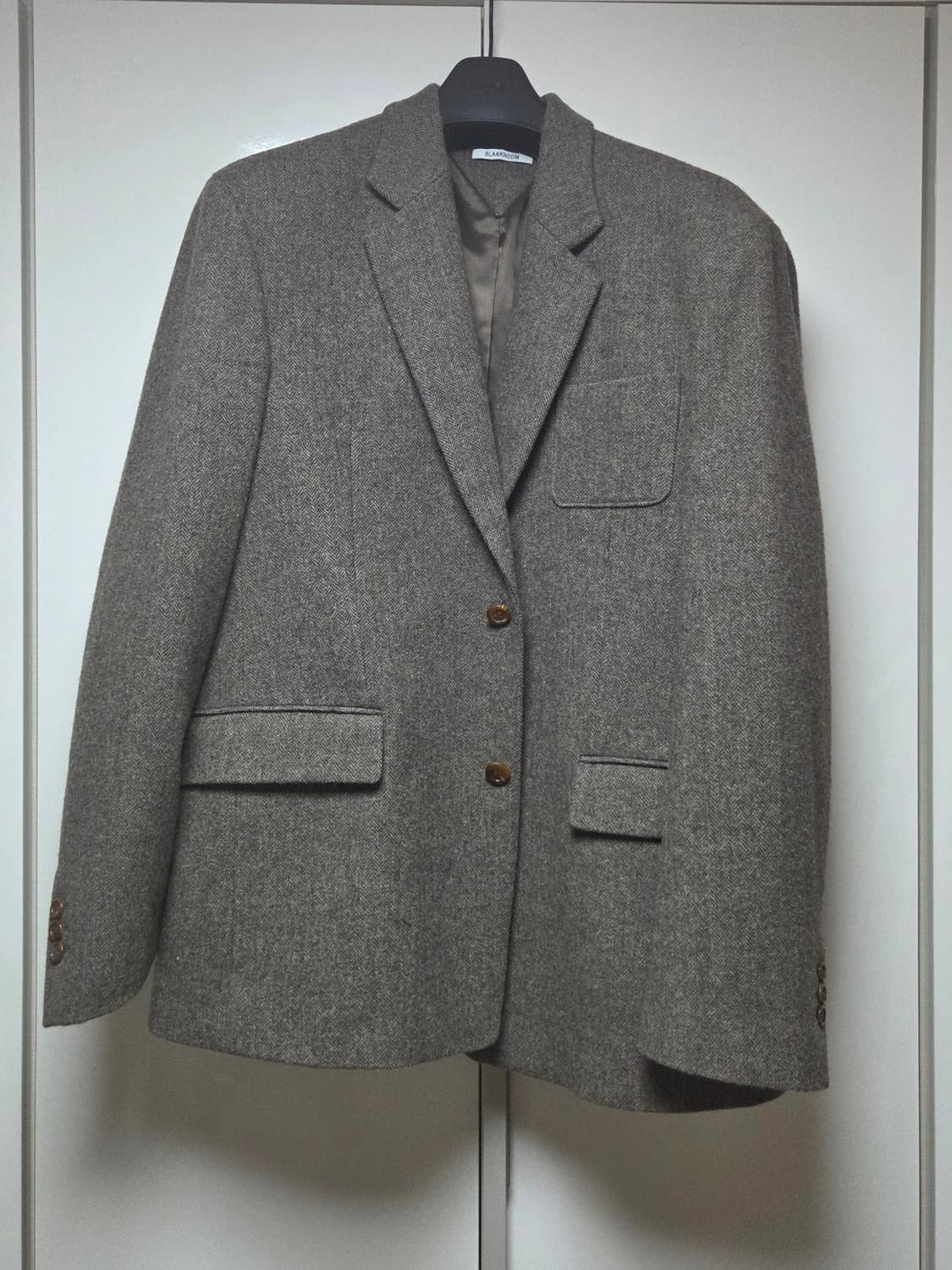 블랭크룸 테일러드 울 자켓 (Brown, 3 size) 상품이미지3