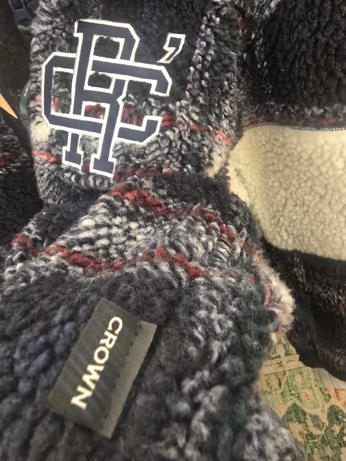 로맨틱크라운 
체크 플리스 자켓  상품이미지5