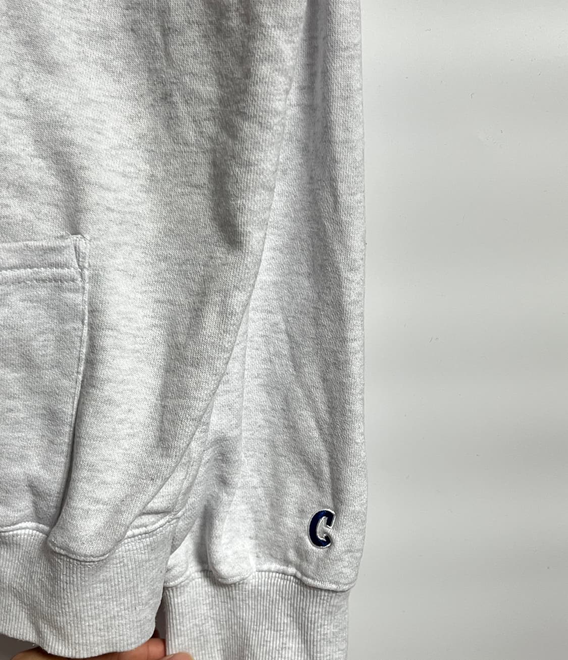 커버낫 브이넥 그레이 오버핏 가디건 L 상품이미지2