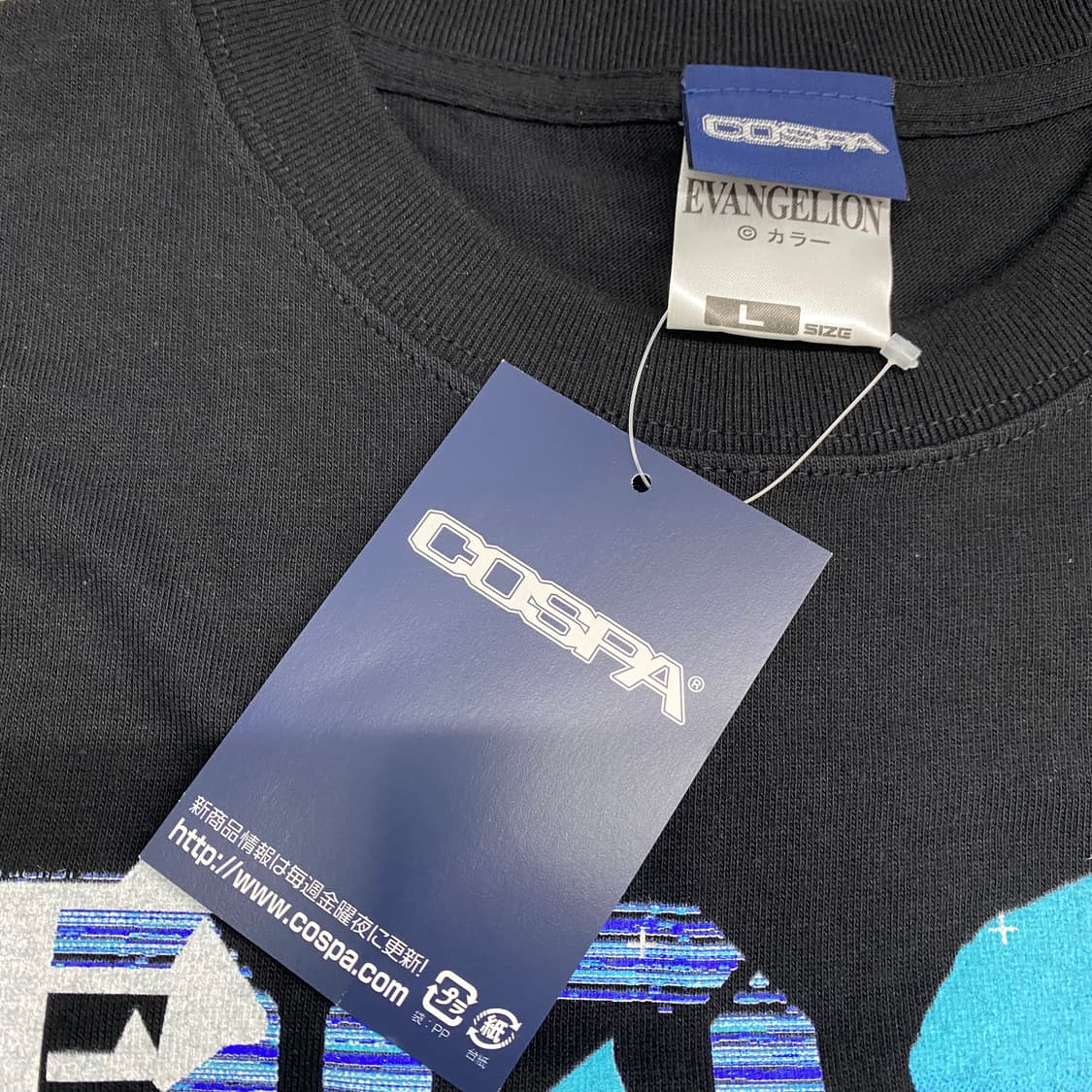 코스파 에반게리온 레이 오피셜 애니메이션 티셔츠 상품이미지3