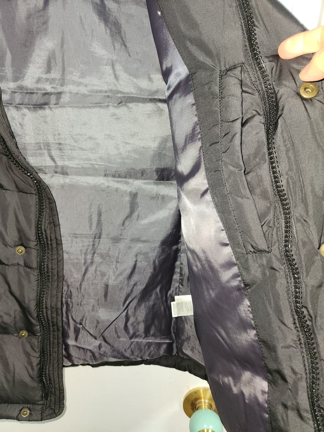 스파오 오리털 패딩 조끼XL 상품이미지4