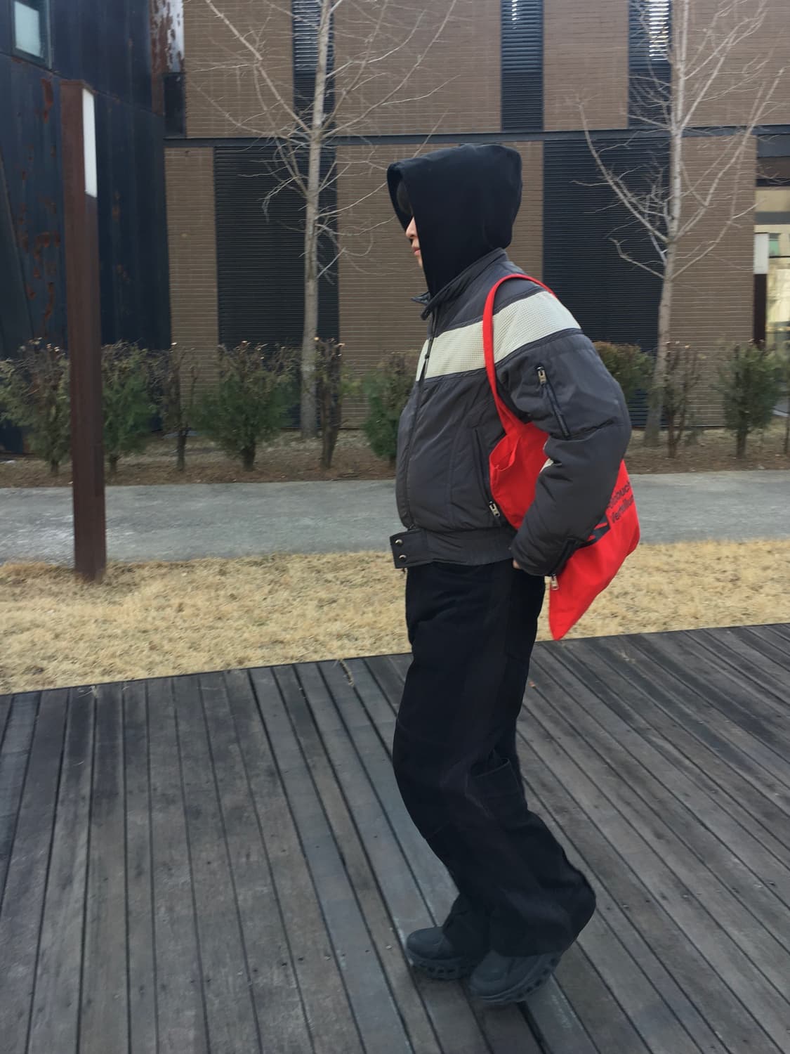 [S] *초판* 앤더슨벨 바이커 패디드 자켓 상품이미지1