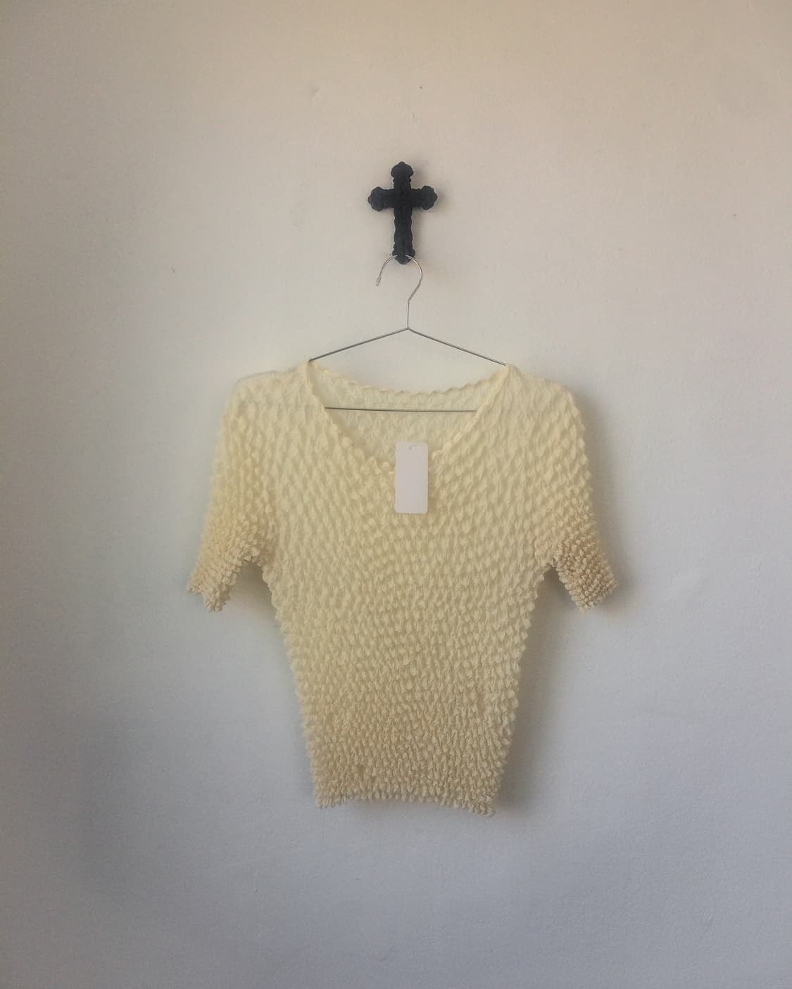 Pleats popcorn top 상품이미지1