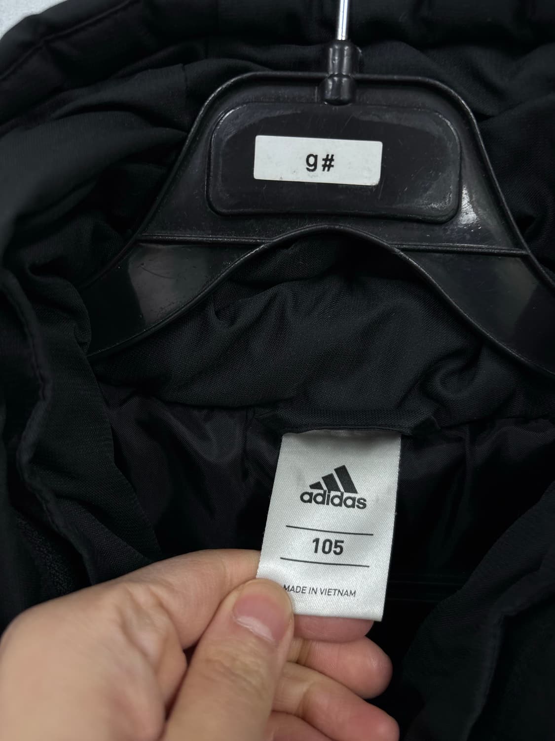 아디다스 후드탈착 롱 다운패딩 상품이미지5