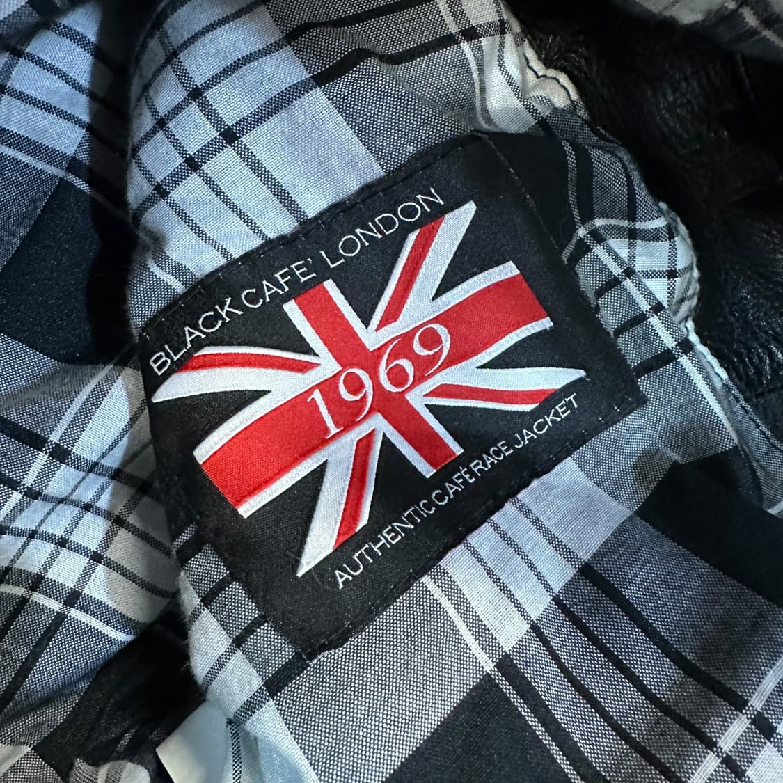 블랙카페런런 바이크 자켓 상품이미지7