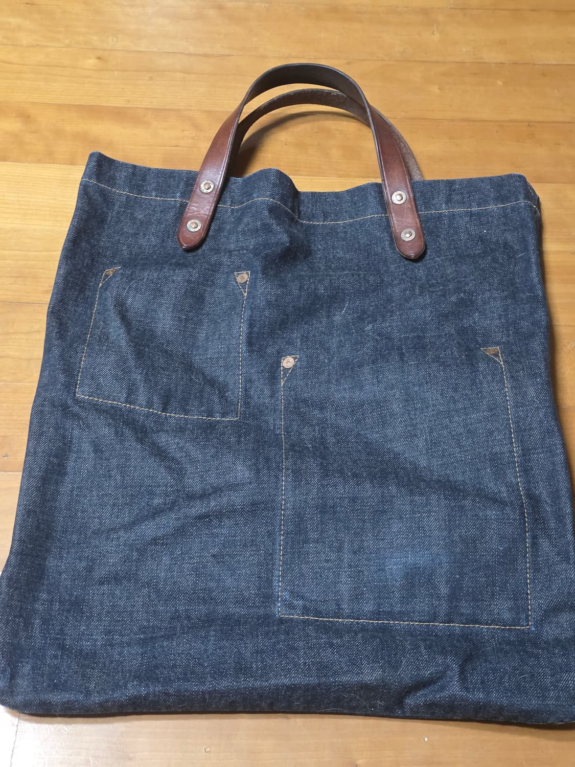 RRL 데님 토트백 상품이미지2