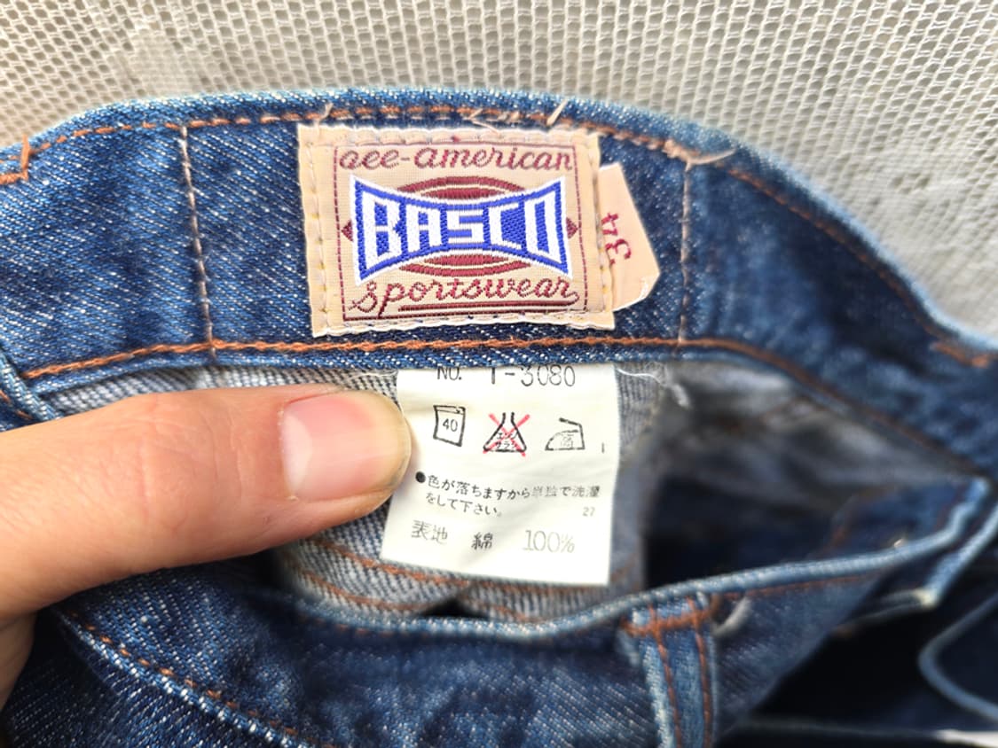 90s 바스코 스포츠 웨어 데님 상품이미지8
