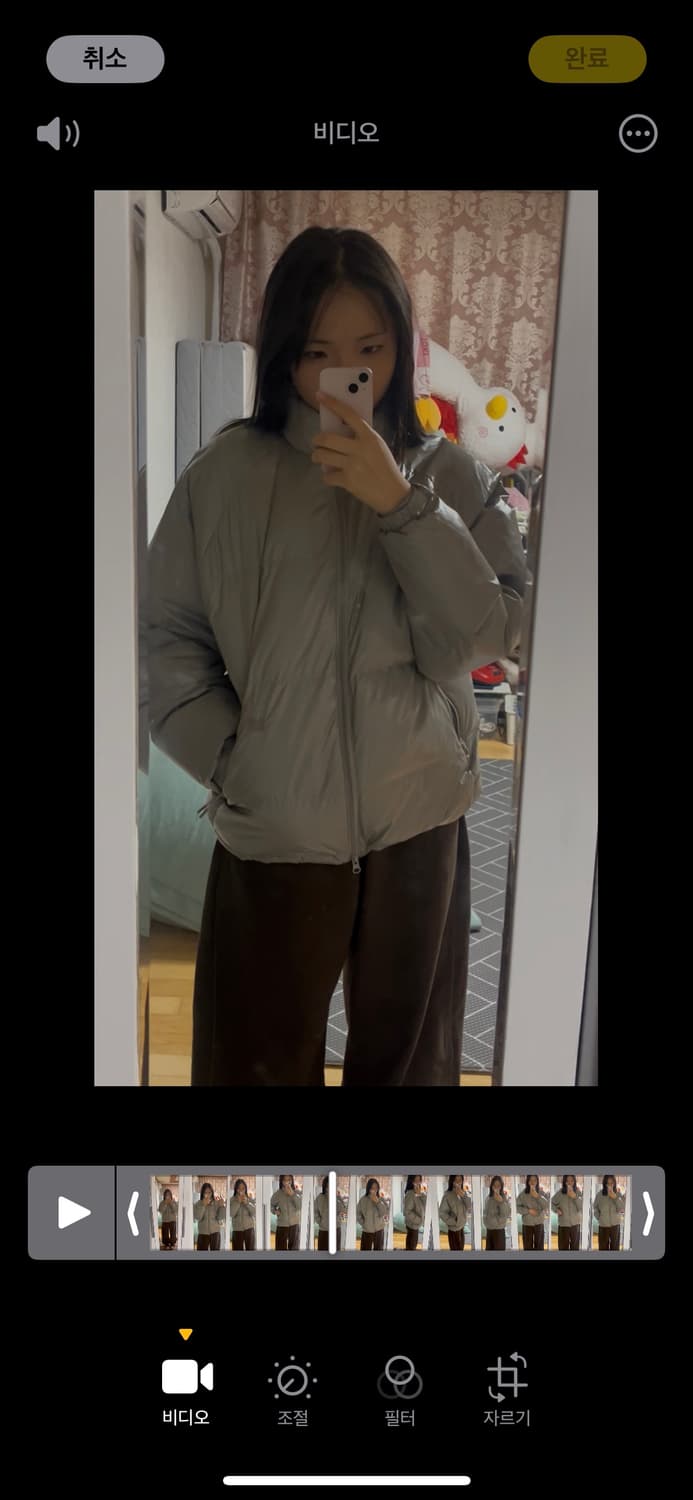 브라운브레스 그레이 패딩 상품이미지1