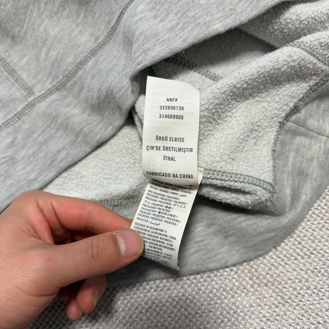 홀리스터 로고 맨투맨 상품이미지4