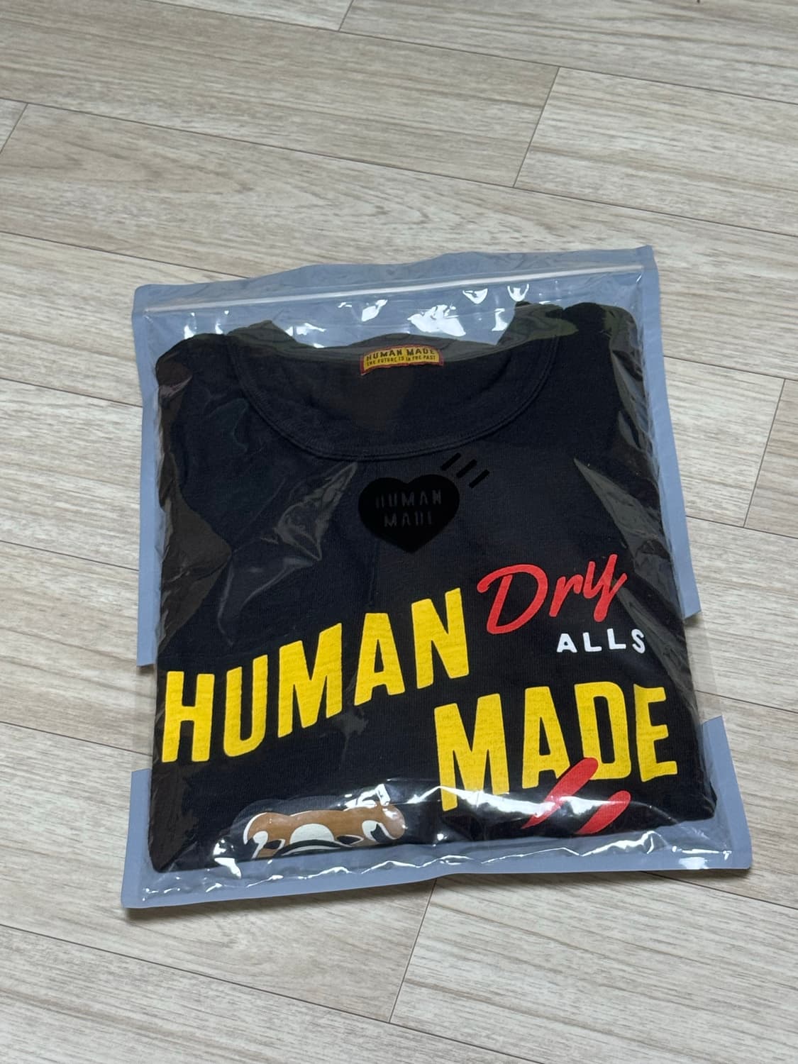 휴먼 메이드 그래픽 티셔츠 블랙 불독 3XL XXXL 상품이미지2