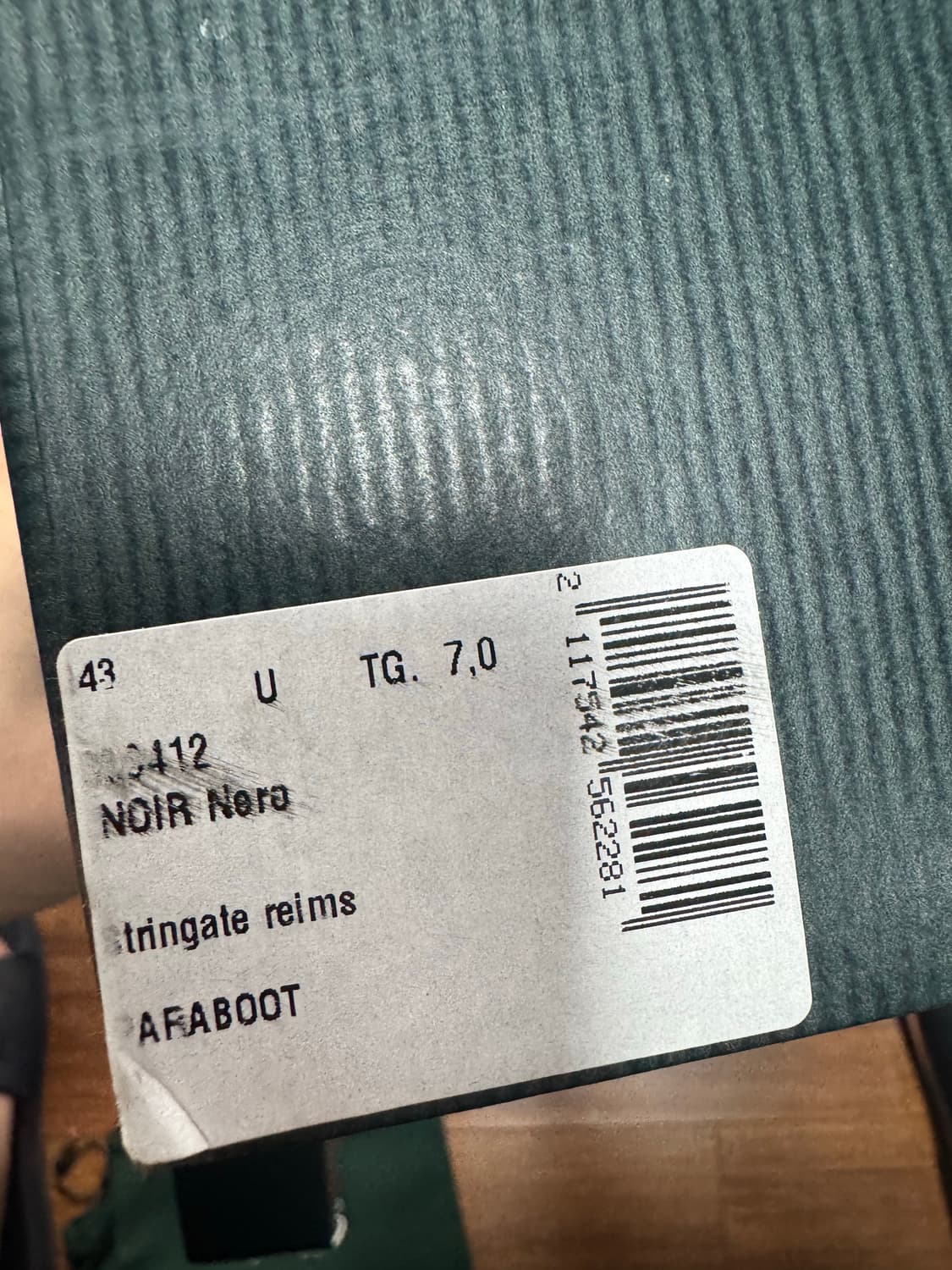 파라부트 레임스 블랙 uk7(260)  상품이미지4